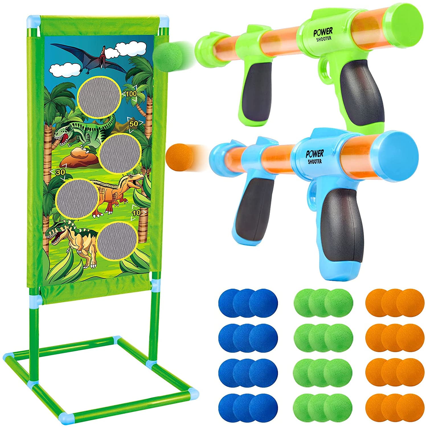 Shooting Games Toy Gun Foam Ball Popper Air Toy Guns with Shooting