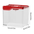 thumbnail image 6 of PLPPYFS Desktop Fish Bowl Transparent Small Fish Tank, Aquarium Goldfish Tank Starter Kit For Living Room Bedroom, Transparent Material, Water Pump Feed Holes, Unbreakable, Easy To Clean, 6 of 6