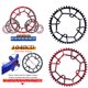thumbnail image 1 of 2 Ptos Fuertes para Bicicleta, Aleación de , 46T, 4 Pernos, 104BCD, Rueda Dentada para Bicicleta Soledad Plato de bicicleta, 1 of 10