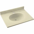 thumbnail image 4 of Swan Ellipse Solid Surface 19'' Single Bathroom Vanity Top, 4 of 7