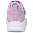 thumbnail image 5 of Skechers Girls Rainbow Flash-Light Up Velcro Strap Sneakers, 5 of 6