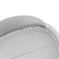 thumbnail image 3 of BOKYAN Dog Potty Tray with Splash Baffle & Stainless Steel Net, Indoor Puppy Pee Pad Holder Toilet, Anti-Spill Pet Training Waste Management Box, Grey, 20.8 in / 53 cm, 3 of 9