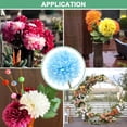 thumbnail image 5 of 6/12-Pack Artificial Chrysanthemum Ball Flowers, 11 Inch Faux Chrysanthemum Silk Bouquets Real Touch Faux Flowers for Home/Wedding/Christmas/Party[Silver], 5 of 6