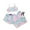 Pink, variant on WCJM Womens Pajama Sets Tank Top and Shorts Pj Set 2 Piece Soft Sleeveless Lounge Set Womens Summer Pajamas Women E Printing Sleepwear Set Pajamas Sleeveless Shorts Underwer Slim Sleepwear Set