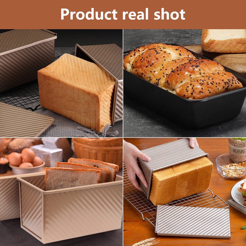 1pc Non-stick Bread Loaf Toast Mold, Oven Safe Cake Baking Pan, Home Use  Tool