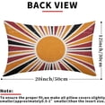 thumbnail image 4 of Boho Pillow Covers 12x20 Set of 2 Modern Abstract Multicolored Sun Throw Pillows Bohemian Style Outdoor Decorative Pillowcase Linen Lumbar Cushion Cover Decor for Home Couch Sofa Bed, 4 of 7