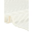 thumbnail image 5 of Allegra K Women's Swiss Dots Short Bell Sleeves Summer Beach Cover Up Cardigan, 5 of 5
