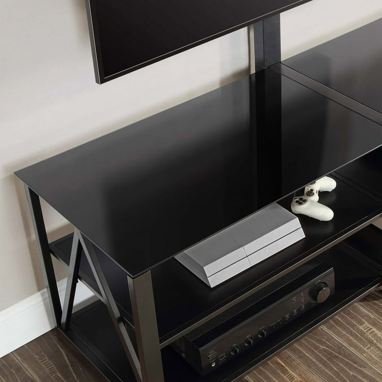 Whalen Spectrum 3-in-1 TV Stand for TVs up to 82”, Black Whalen Spectrum 3-in-1 TV Stand for TVs up to 82”, Black