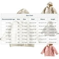 thumbnail image 2 of RXMEKW Childrens Solid Color Knitted Cardigan Sweater Versatile for Spring And Winter with a Hooded Hood, 2 of 6