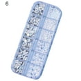 thumbnail image 2 of opvise 12Grids/Box Flat Back Nail Art Rhinestone 3D Effect Faux Pearl Style Round Glitters DIY Nail Rhinestones Decoration for Manicure, 2 of 8