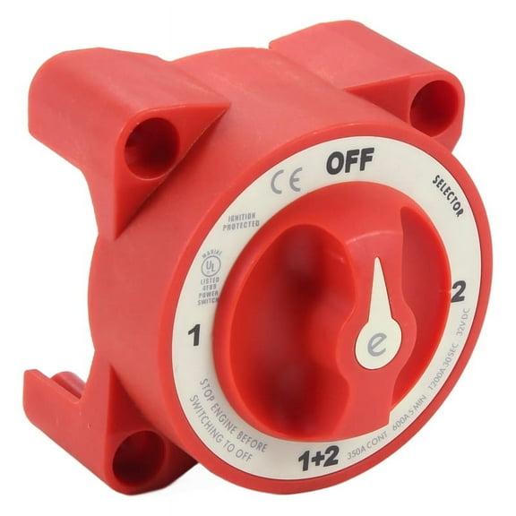DC 32V 350A Battery Switch 4-Position Selector Marine Boat Disconnect for