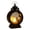 A, variant on Vintage LED Candle Lights Lantern - Gothic Outdoor Lanterns with Clear Glass, Halloween Decor Supplies, Witch Castle Lantern with Handle for Wedding, Table Centerpiece