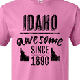 thumbnail image 4 of Inktastic Idaho Awesome Since 1890 T-Shirt, 4 of 5