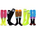 thumbnail image 1 of TeeHee Novelty Cotton Knee High Fun Socks 5-Pack for Women, 1 of 4