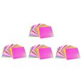 thumbnail image 3 of CTIRCHIU Diy Glitter Paper 100Pcs Assorted Color Square Origami Sheets for Teaching Tool and Handcraft Material, 3 of 5