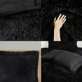 thumbnail image 5 of King/Cal King Shaggy Long Fur Comforter Mini Set, 5 of 8