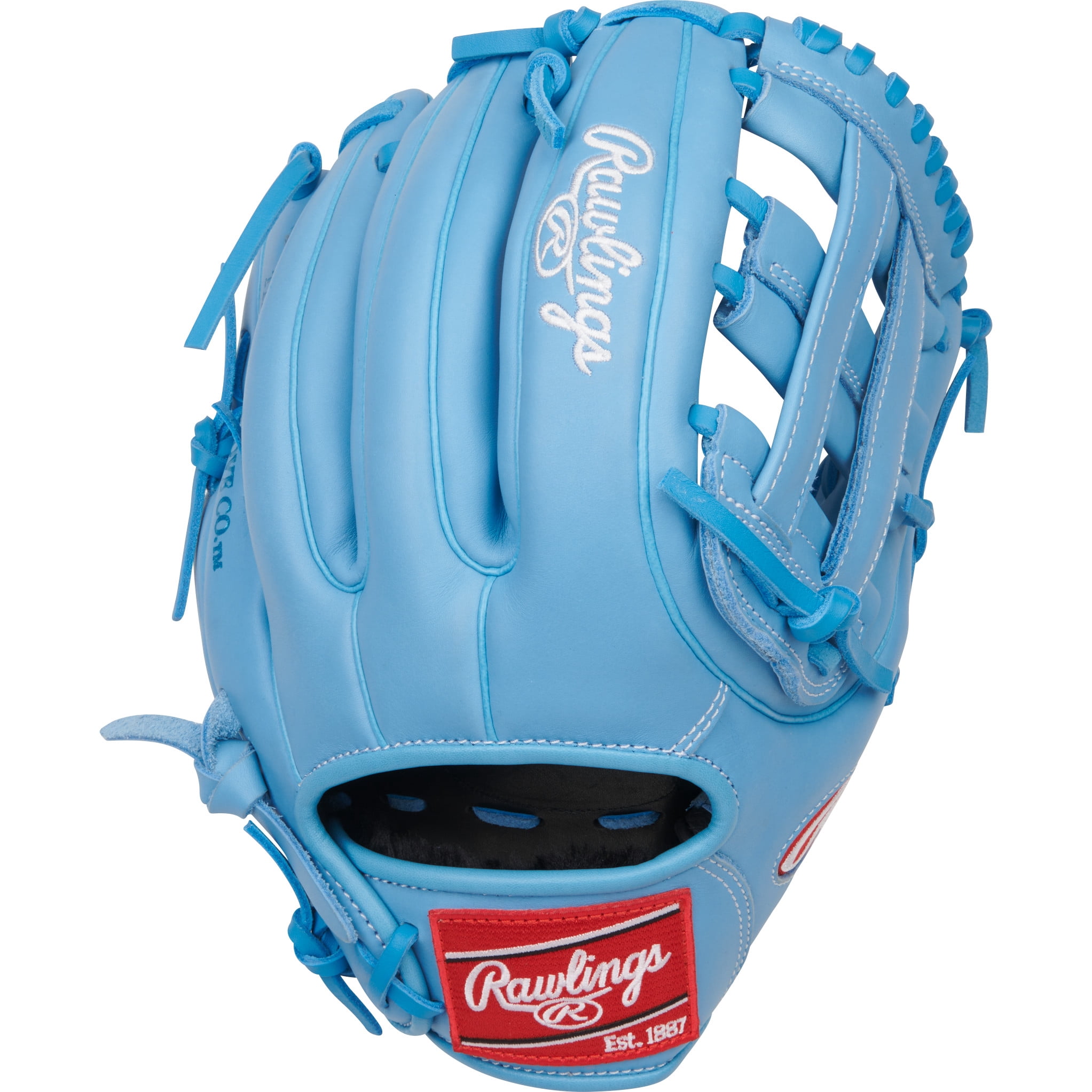Rawlings R9 11.75-Inch Infield Glove | 31 Pattern | RHT | Columbia Blue