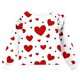 thumbnail image 5 of Vestido de verano para niña con estampado de flores de Pascua, manga corta, bolsillos con volantes y cuello redondo, top de poliéster, 5 of 5
