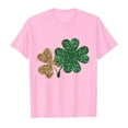 thumbnail image 4 of T Shirts for Girls Funny Irish Clover Pattys Short Sleeve Active Kid St. Patrick's Day Holidays Tops T-Shirt Boys & Girls Shirts 12-13 Years, 4 of 4