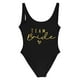thumbnail image 4 of MKLEKYY Trajes De Baño Mujer Short Women Fashion Letter Print Piece Swimsuit Sexy Bikini Swimwear Bathing Sleeveless Backless Swimsuit 2110, 4 of 4