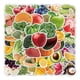 thumbnail image 1 of 60Pcs Fruits Vegetables Stickers for Laptop Waterproof Aesthetic Trendy Sticker, 1 of 4