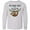 AC-Heather Grey, variant on Inktastic My Great Aunt Loves Me Cute Sloth and Baby Long Sleeve Youth T-Shirt