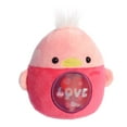 thumbnail image 4 of Aurora - Mini Pink Lenticular - 3.5" Love Bird - Enchanting Stuffed Animal, 4 of 5