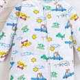 thumbnail image 4 of CAUYDY Infant Boy Romper Preemie Long Sleeve Sleepers for Girl Newborn Comfy Pajamas Fall Winter Baby Clothes 0-3M 6-9M 12-18M Sizes 3-6 Months,Green, 4 of 4
