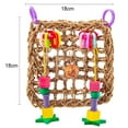 thumbnail image 3 of Visland Bird Swing Toy, Metal Buckel Chain Hanging Hook Wall Bird Toy Cage Decor for Parrot Macaw African Greys Budgies Cockatoo Parakeet Cockatiels Conure Lovebird, 3 of 7