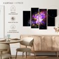 thumbnail image 5 of Elephant Stock Sparkling Crab Nebula Wall Art - Horizontal Multi Panel Canvas - Living Room Wall Decor - Astronomy & Space Multi Panel - Black And Beige Decor By Nasa - 52" x 32", 5 of 8