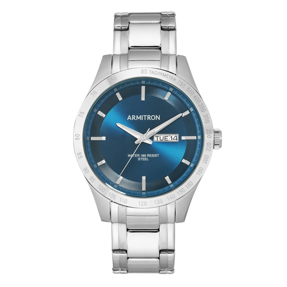 Armitron - Mens Casual Navy Round Watch - Walmart.com - Walmart.com