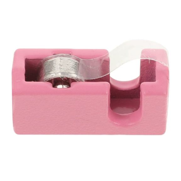 Luxshiny Novelty Tape Dispenser Model Pink Alloy 1Pcs for Miniature Lovers