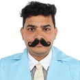 thumbnail image 2 of HPO Men's Mustache Cosplay Facial Hair, 2 of 5