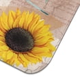 thumbnail image 3 of Microfibre Drying Mat for Kitchen Sunflower Colorful Floral Dish Drying Drainer Mat Absorbent Drying Mat Washing Up for Glass, Plate & Cup 18inch X 24inch, 3 of 5