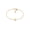 Gold, variant on Elli by Julie & Grace Smile Face Emoji Crystals Bracelet 925 Silver For Women