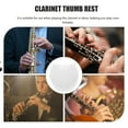 thumbnail image 2 of MLINS 10 pcs  Clarinet Thumb Rest Cushions Rubber Thumb Protector Woodwind Instrument Supplies, 2 of 8