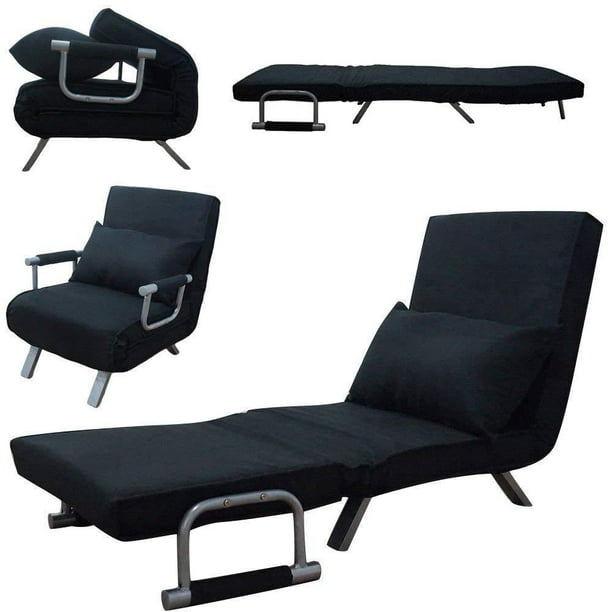 Ubesgoo Foldable Sofa Bed Steel Frame, Folding Sofa Chair Bed