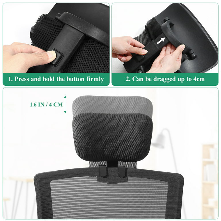 Office Chair Headrest Adjustable Neck Protection Pillow Accessories Height  Supply