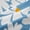 Sky Blue, variant on Homewish Pink Daisy Groovy Black Out Curtains, Cartoon Flower Floral Curtains Pack of 2 (42x63 Each), Teens Kids Boys Girls Bedroom Curtains, Curtains and Drapes Bedroom Decor