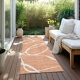 thumbnail image 6 of Addison Rugs Chantille Indoor/Outdoor Transitional Geometric, Abstract Salmon Washable Runner Rug, 2'3" x 7'6", 6 of 6