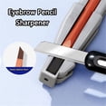 thumbnail image 5 of Gray Eyebrow Pencil Sharpener, 1 Piece - Embroidery Wooden Eyebrow Pencil Sharpener Eyebrow Pencil Sharpener Special Artifact Novice Eyebrow Pencil Tool Auxiliary Device, Easter Mo Makeup Organizers, 5 of 9