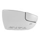 thumbnail image 2 of Vidrio de espejo retrovisor, vidrio de lente de espejo retrovisor del lado derecho del pasajero del automóvil Reemplazo de buena reflectividad para Focus 2012‑2018, 2 of 14
