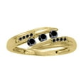 thumbnail image 1 of Aonejewelry 0.25Ct. Ttw Diamond Channel-Set Fashionable Ring In 14K Yellow Gold, 1 of 4