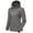 Grey, variant on Little Donkey Andy Women's Lightweight Softshell Jacket with Detachable Sleeves and Hood, Windbreaker for Hiking Golf Black X-Large