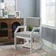 thumbnail image 4 of Linon Robin 2 Position Sled Base Chair White, 4 of 7