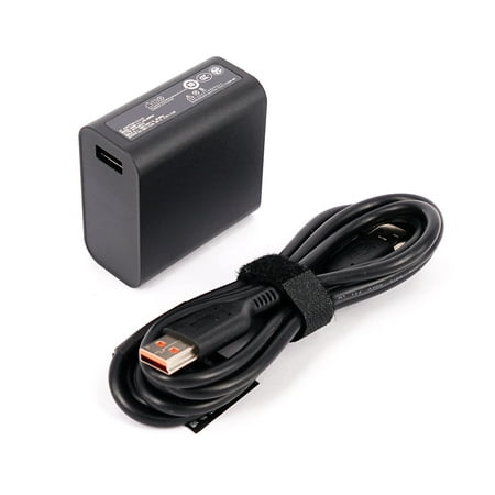 EBK New 65W Laptop Ac Charger Aapter for Lenovo Yoga 900/ Yoga 700 11 14 ADL65WLB ADL65WLA ADL65WDB ADL65WDA ADL65WCC For Yoga 3 Pro-1370 (for Core i7)