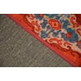 thumbnail image 4 of Custom Size Rug Runner Traditional Oriental Looks Blue Medallion Design Hotel Quality Cut To Size Canvas Backing Red Runner Rugs, Customize Length by Feet and 26" or 35" Width, 4 of 10
