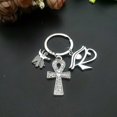 thumbnail image 3 of sweethay LLavero de Anubis Queen Egypt, llavero de moda y duradero, cierre de Metal de seguridad resistente, accesorio para llaves, teléfono móvil Ropa, zapatos y accesorios Miscelánea plata 2 sweethay AP014002-02, 3 of 6
