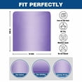 thumbnail image 6 of Ombre Chair Back Covers Set of 6, Violet Purple Gradient Stretch Dining Chair Back Slipcovers Removable Seat Cover for Kitchen Restaurant Hotel Cafe, 6 of 9