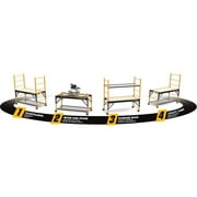 Metaltech 4-in-1 6ft. Scaffold Bench, 1100-Lb. Capacity, Model# I-CISCMT